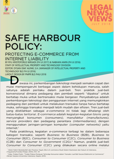 Safe Harbour Policy